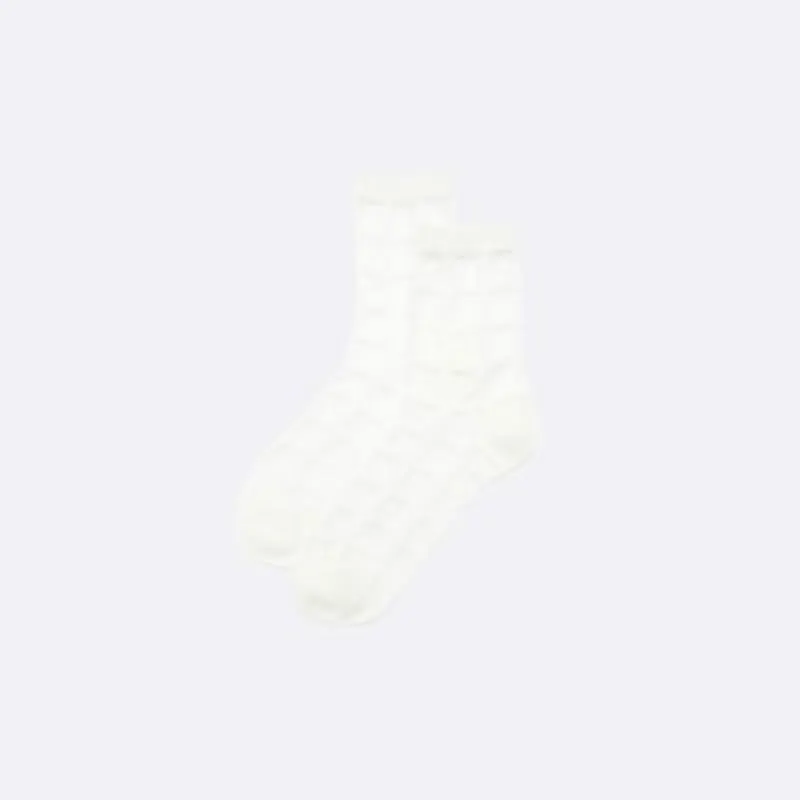 White Mesh Grid Socks sold by River Island