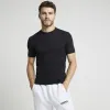 Black Muscle Fit T-shirt 3PK sold by River Island