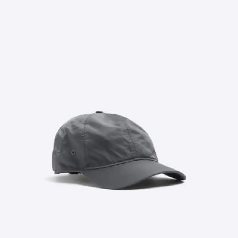Grey nylon cap sold by River Island