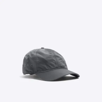 Grey nylon cap sold by River Island