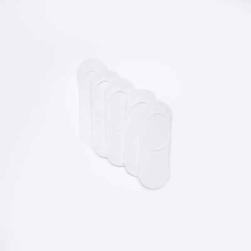 5PK White RI liner socks sold by River Island