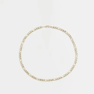 Gold colour chain necklace sold by River Island