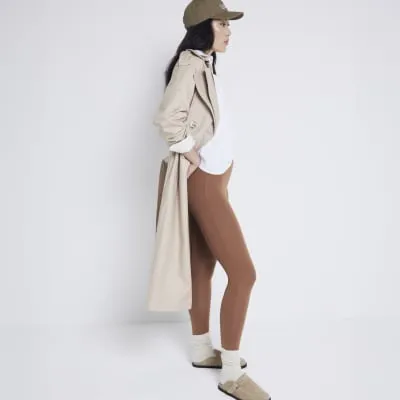 Light Brown High Waisted Leggings sold by River Island