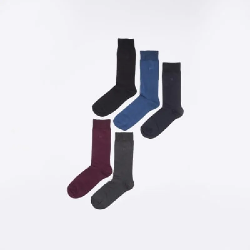 5 Pack Red Jewel Socks sold by River Island