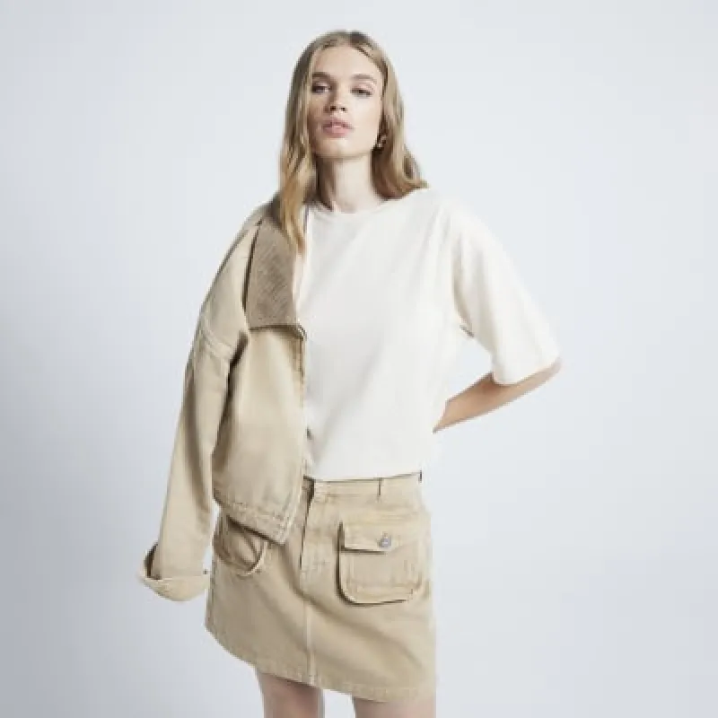 Stone washed oversized t-shirt sold by River Island