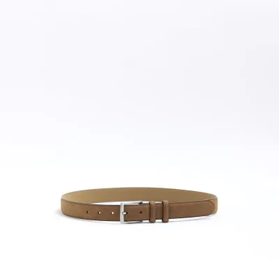 Beige suit belt sold by River Island