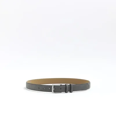Grey suit belt sold by River Island