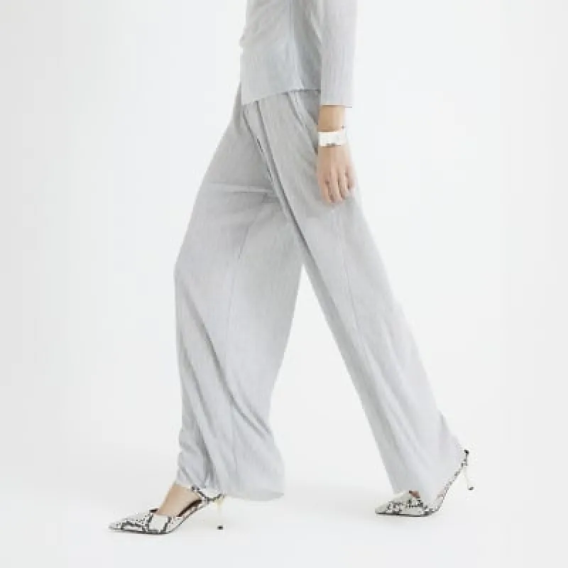 Grey Wide Leg Trousers sold by River Island
