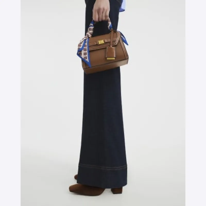 Brown Scarf Mini Tote Cross Body Bag sold by River Island