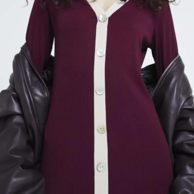 Red Blocked Maxi Dress sold by River Island