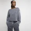 Grey washed sweatshirt sold by River Island