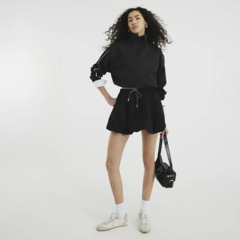 Black Bubble Hem Skirt sold by River Island