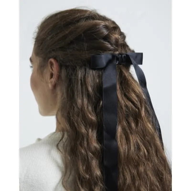 Black Bow Hair Clip sold by River Island