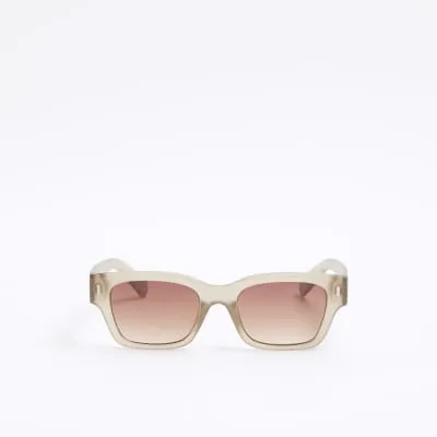 Grey Wayfarer Sunglasses sold by River Island