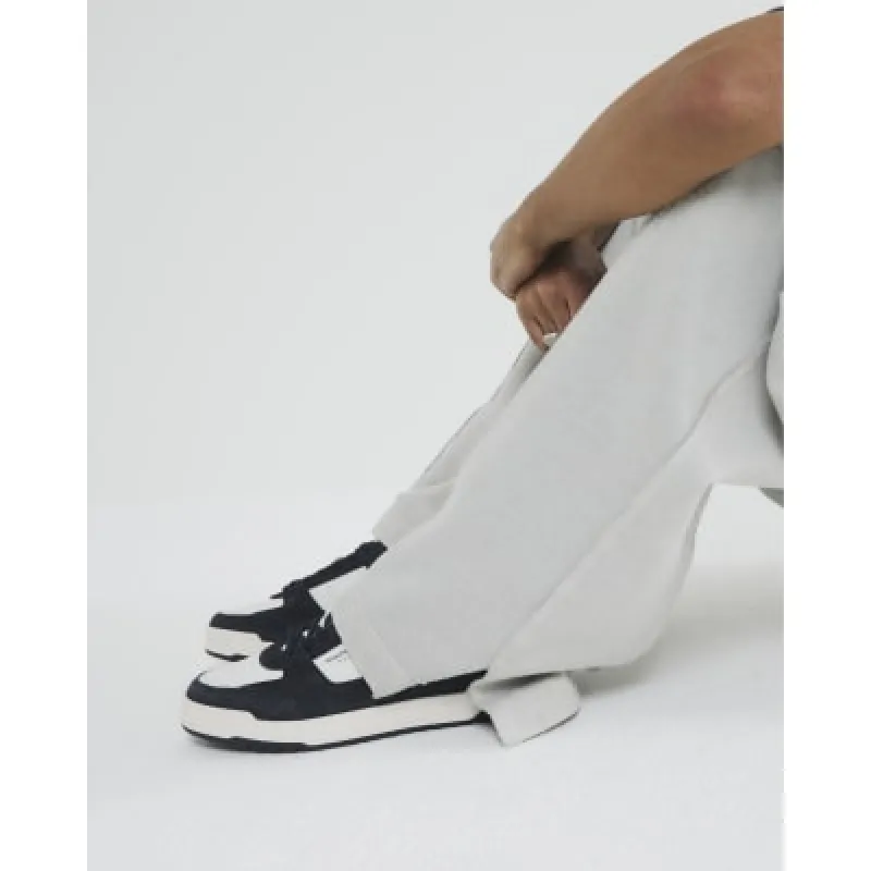 Navy Suede Japanese Skater Trainers sold by River Island