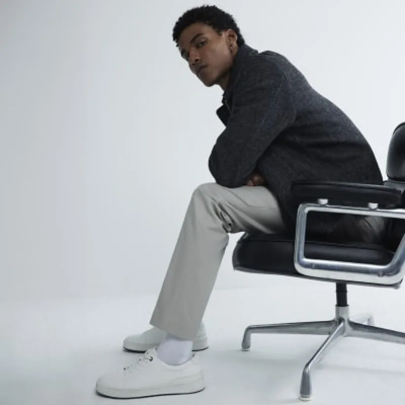 White Cupsole Trainers sold by River Island