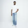 Cream Regular fit Pocket T-shirt sold by River Island