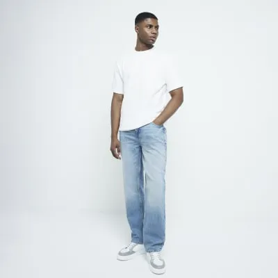 Cream Regular fit Pocket T-shirt sold by River Island