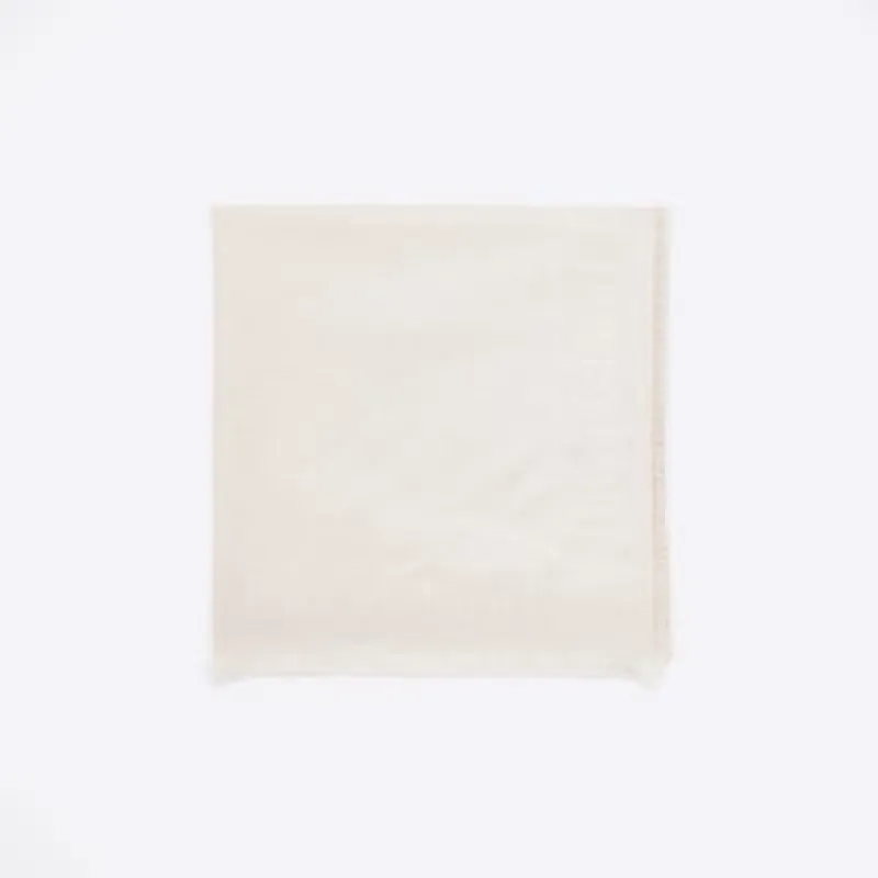Cream metallic monogram lightweight scarf made by River Island
