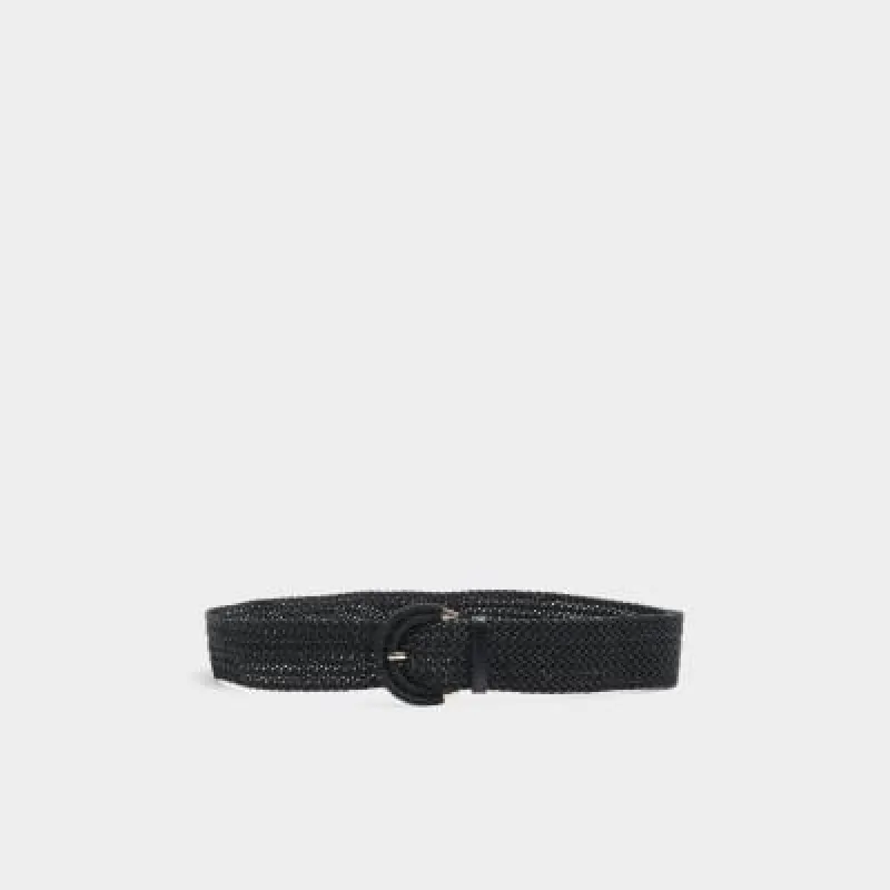 Black Macrame Belt sold by River Island