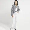Grey stitched jacket sold by River Island