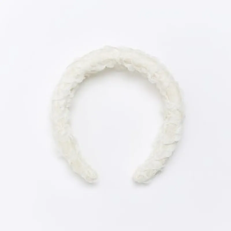 White Mesh Head Band sold by River Island