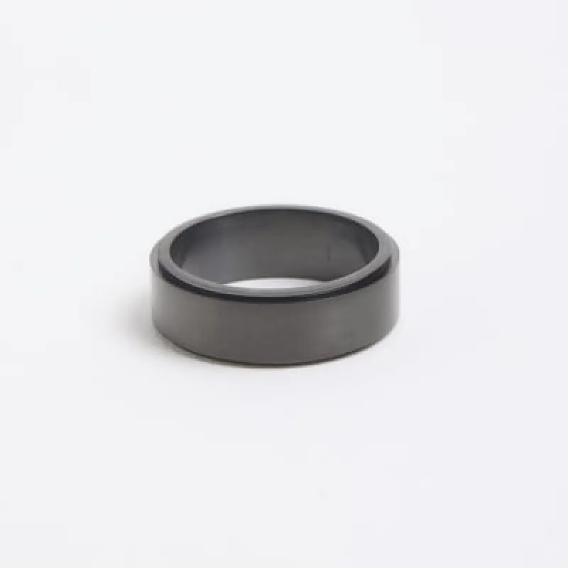 Black Steel Ring sold by River Island