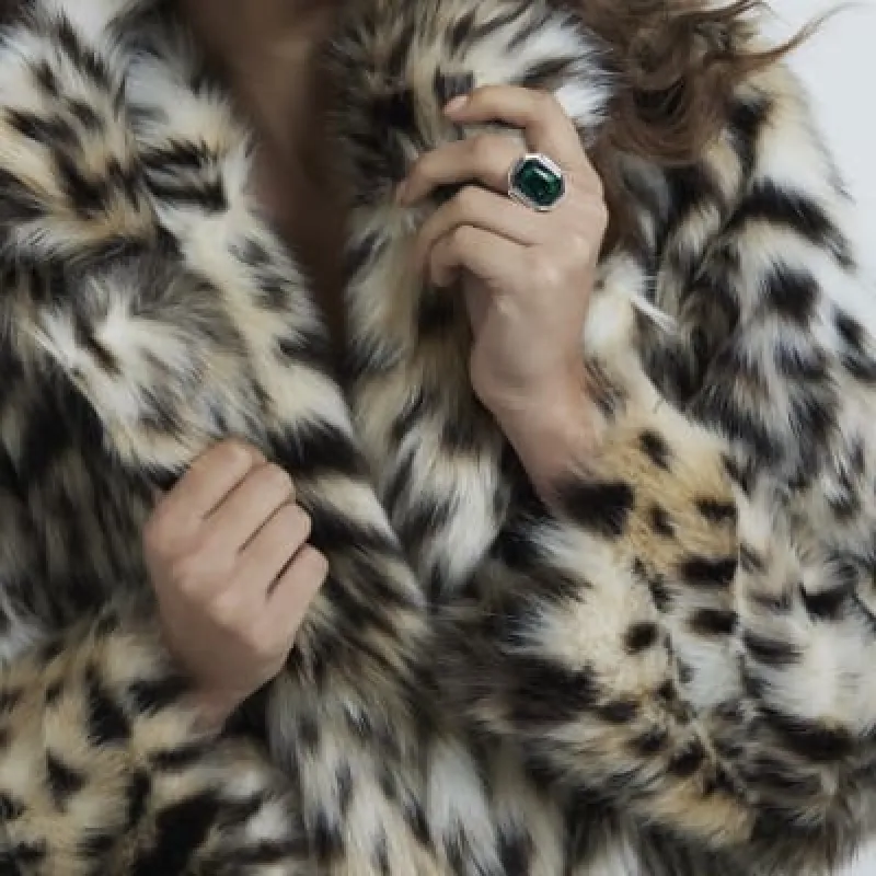 Green Cocktail Ring sold by River Island