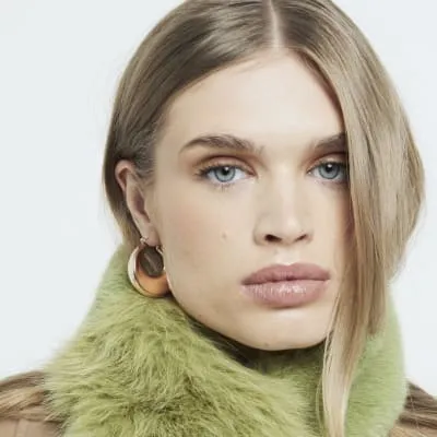 Silver Gold Hoop Earrings sold by River Island