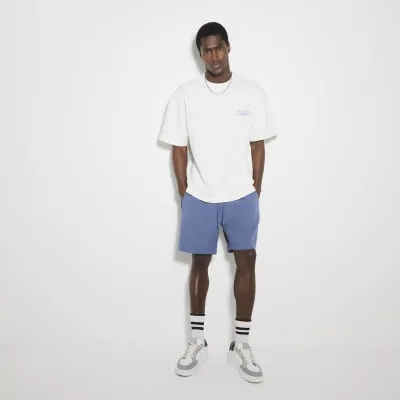 Blue Pull On Shorts sold by River Island