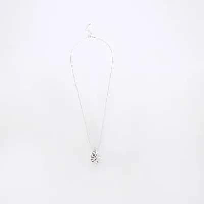 Silver Chain Pendant Necklace sold by River Island