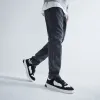 Black Tapered Fit Washed Jeans sold by River Island
