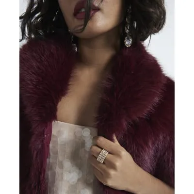 Gold Cupchain Ring sold by River Island