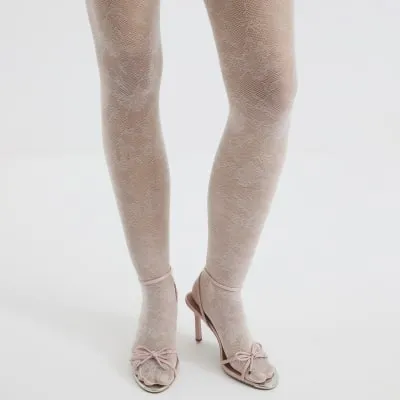 Pink Bow Heeled Sandals sold by River Island