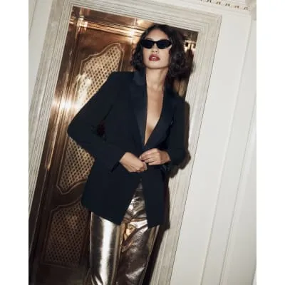 Black Tux Blazer sold by River Island