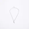 Silver Tusk Pendant Necklace sold by River Island