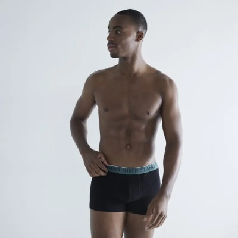 4 Pack Black Tipped Trunks sold by River Island