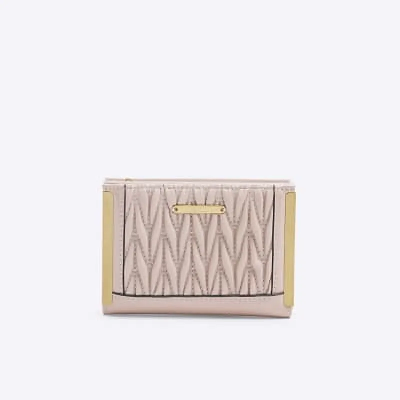 Pink Scrunch Quilted Purse sold by River Island