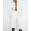 Cream Tailored Shorts sold by River Island