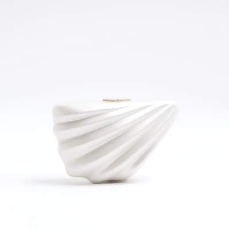 Cream Shell Clutch Bag sold by River Island