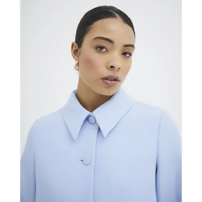 Blue Structured Trophy Jacket sold by River Island