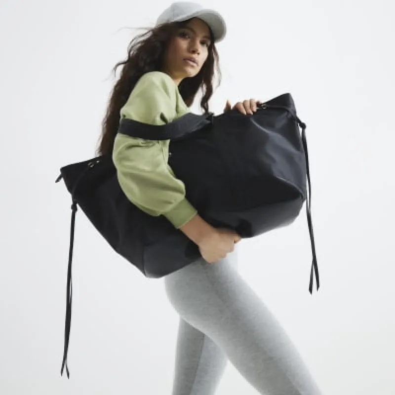 Black Webbing Zip Luggage Bag sold by River Island