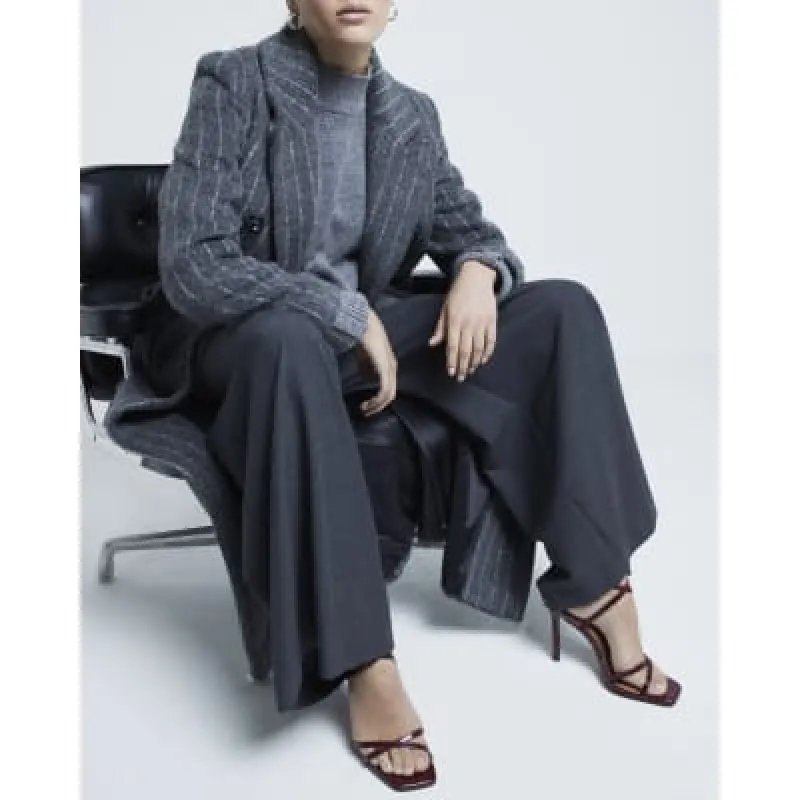 Red Cross Strapped Heeled Sandals sold by River Island