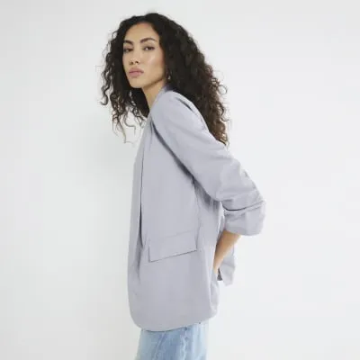 Grey Embellished Blazer sold by River Island