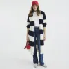 Navy Stripe Maxi Cardigan sold by River Island