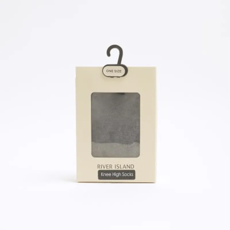 Black Knee High Sheer Socks sold by River Island