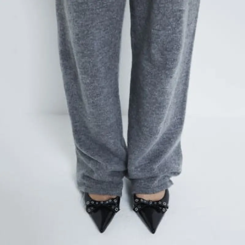 Black Bow Sling Back Court Shoes sold by River Island