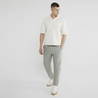 Grey Pull On Trousers sold by River Island