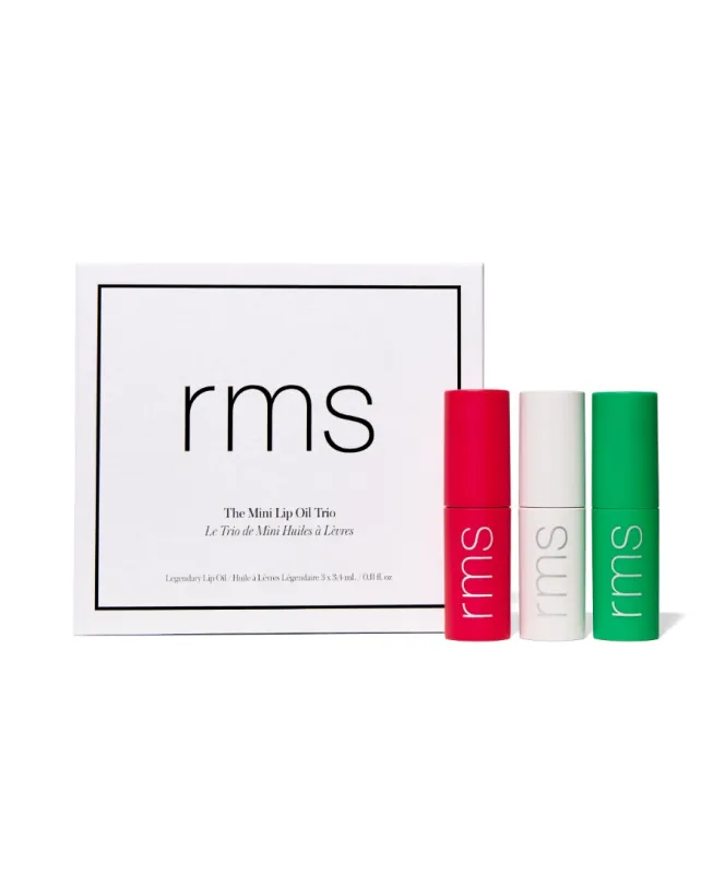 The Mini Lip Oil Trio sold by RMS Beauty