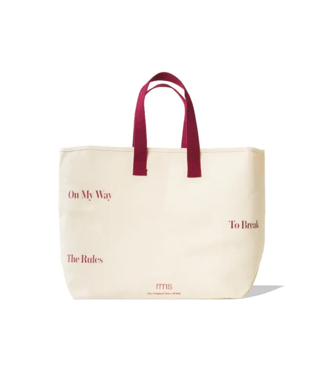 The Weekender Travel Tote made by RMS Beauty